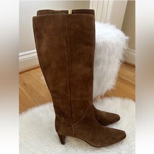 Vince Camuto Avriah2 Wide Calf Fit Mid Heel Boots NWOT Size 7.5